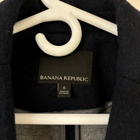 Banana Republic blazer navy blue size 6 - Picture 3 of 8